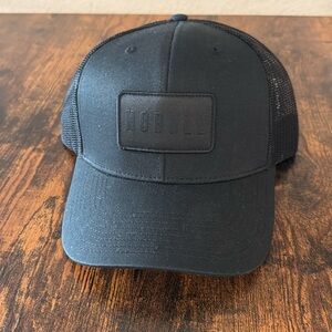 NOBULL Black Mesh Trucker Hat